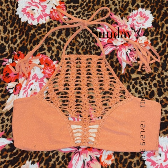 acacia swimwear Other - ACACIA - panama top in papaya🧡